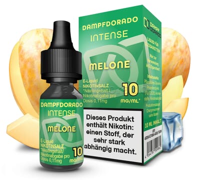Liquid Melone - Dampfdorado Intense Nikotinsalz