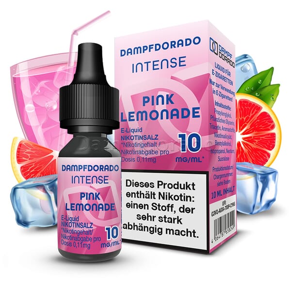 Liquid Pink Lemonade - Dampfdorado Intense Nikotinsalz