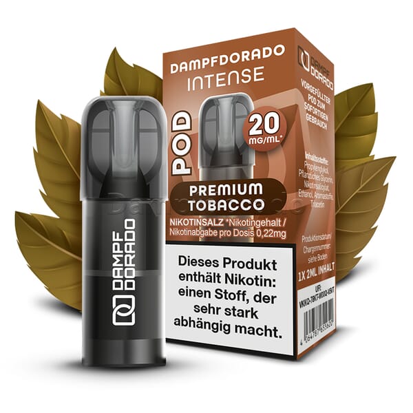 Dampfdorado Intense Pod premium tobacco