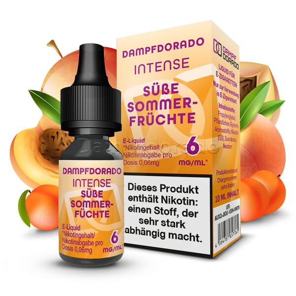 Liquid Süße Sommerfrüchte - Dampfdorado Intense