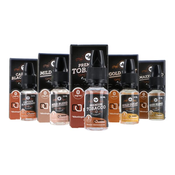 Liquid Probierset Dampfdorado Tabak