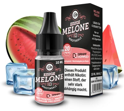 Liquid Eisige Melone - Dampfdorado Nikotinsalz