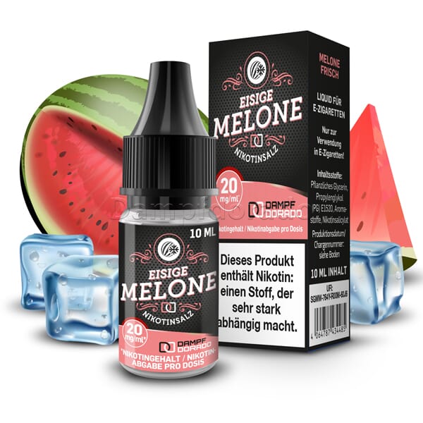 Liquid Eisige Melone - Dampfdorado Nikotinsalz