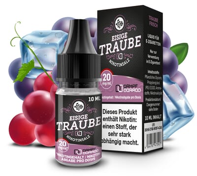 Liquid Eisige Traube - Dampfdorado Nikotinsalz