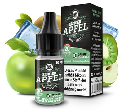 Liquid Eisiger Apfel - Dampfdorado Nikotinsalz