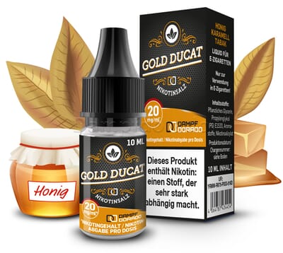 Liquid Gold Ducat - Dampfdorado Nikotinsalz