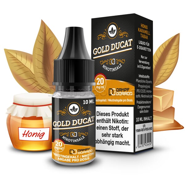 Liquid Gold Ducat - Dampfdorado Nikotinsalz