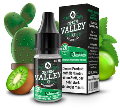 Liquid Green Valley - Dampfdorado Nikotinsalz