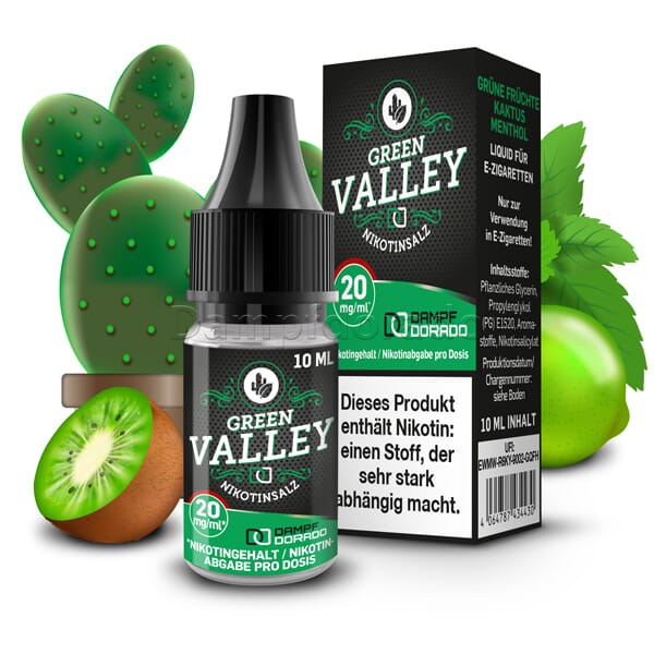 Liquid Green Valley - Dampfdorado Nikotinsalz