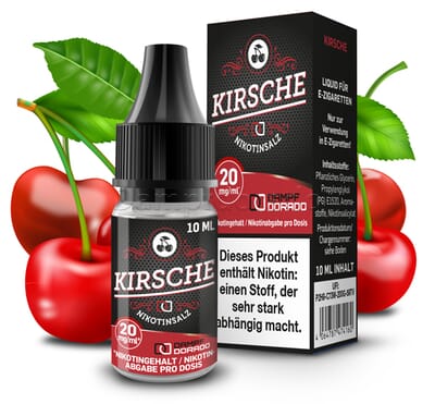Liquid Kirsche - Dampfdorado Nikotinsalz