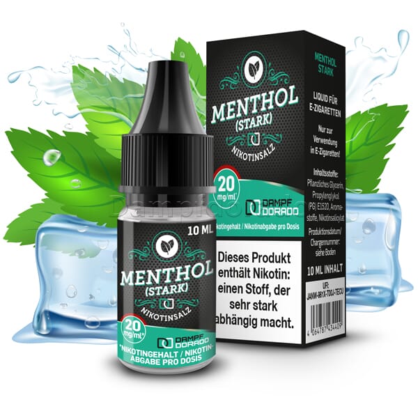 Liquid Menthol (stark) - Dampfdorado Nikotinsalz