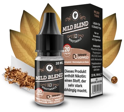 Liquid Mild Blend - Dampfdorado Nikotinsalz