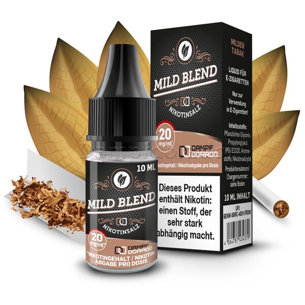 Liquid Mild Blend - Dampfdorado Nikotinsalz