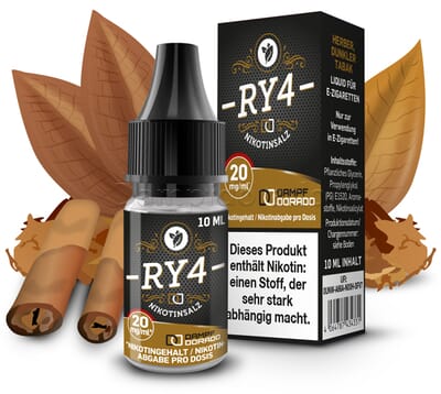 Liquid Ry4 - Dampfdorado Nikotinsalz
