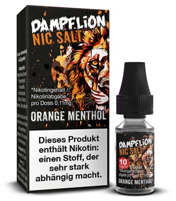 Liquid Orange Menthol - Dampflion Intense Nikotinsalz