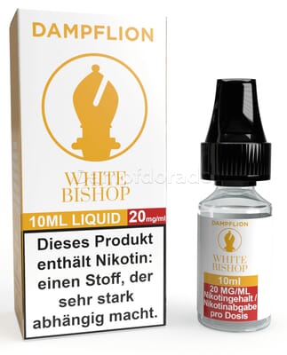 Liquid White Bishop - Dampflion Checkmate Nikotinsalz