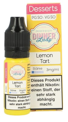 Liquid Lemon Tart - Dinner Lady