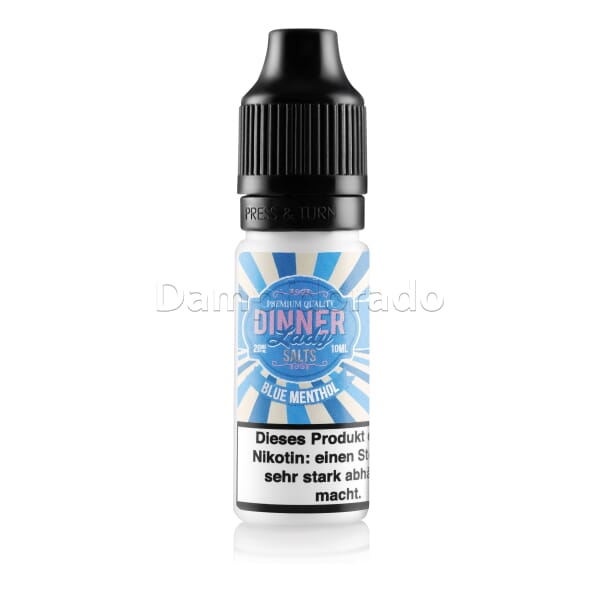 Liquid Blue Menthol - Dinner Lady Nikotinsalz