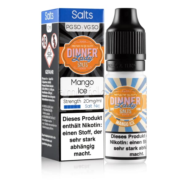 Liquid Mango Ice - Dinner Lady Nikotinsalz