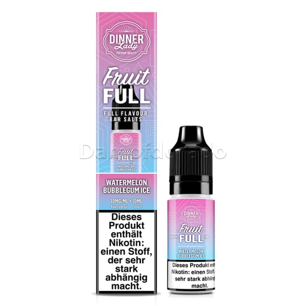 Liquid Watermelon Bubblegum Ice - Fruit Full Bar Salts