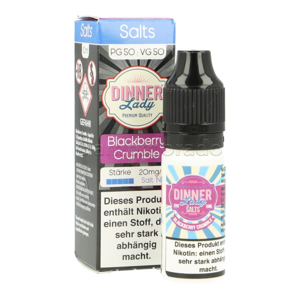 Liquid Blackberry Crumble - Dinner Lady Nikotinsalz