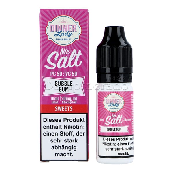 Liquid Bubble Gum - Dinner Lady Nikotinsalz