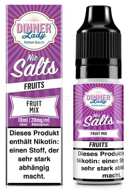 Liquid Fruit Mix - Dinner Lady Nikotinsalz