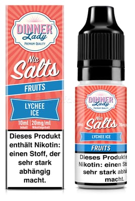 Liquid Lychee Ice - Dinner Lady Nikotinsalz