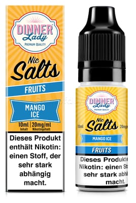 Liquid Mango Ice - Dinner Lady Nikotinsalz