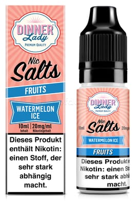 Liquid Watermelon Ice - Dinner Lady Nikotinsalz
