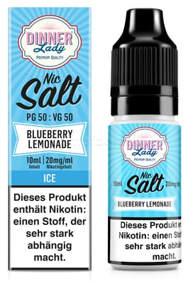 Liquid Blueberry Lemonade - Dinner Lady Nikotinsalz