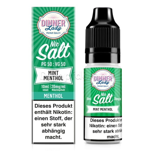 Liquid Mint Menthol - Dinner Lady Nikotinsalz