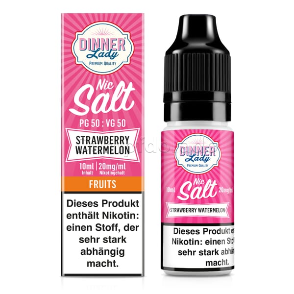 Liquid Strawberry Watermelon - Dinner Lady Nikotinsalz