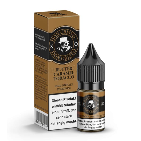 Liquid Butter Caramel Tobacco - Don Cristo Nikotinsalz