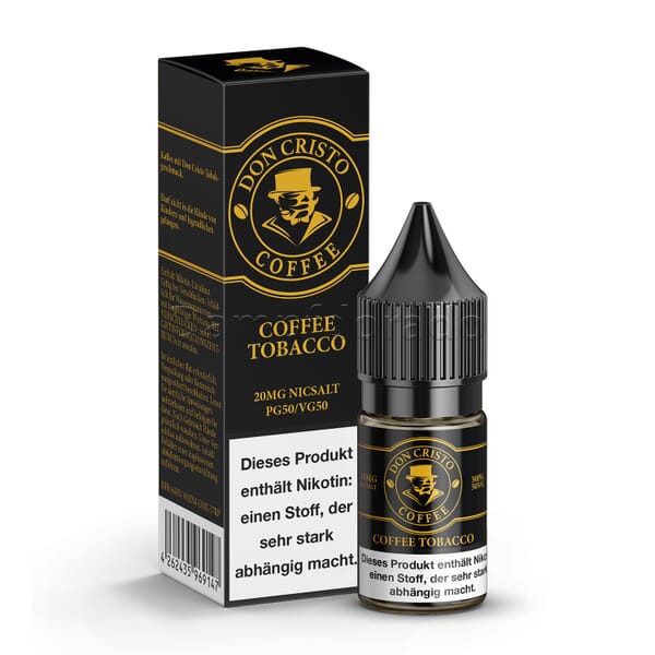 Liquid Coffee Tobacco - Don Cristo Nikotinsalz