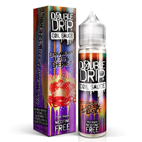 Liquid Strawberry Laces Sherbet - Double Drip 50ml/60ml