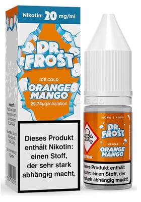 Liquid Orange Mango Ice - Dr. Frost Nikotinsalz
