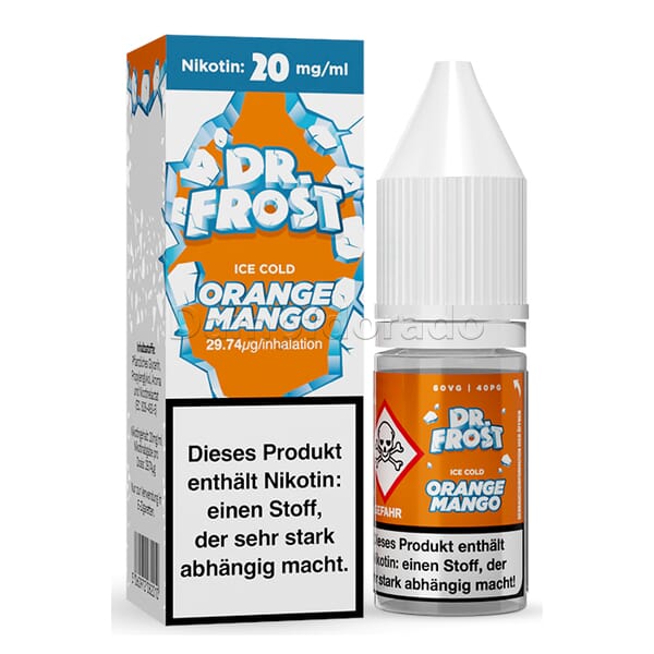 Liquid Orange Mango Ice - Dr. Frost Nikotinsalz