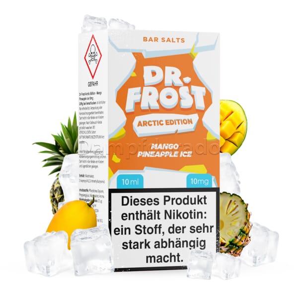 Liquid Mango Pineapple Ice - Dr. Frost Arctic Edition Nikotinsalz