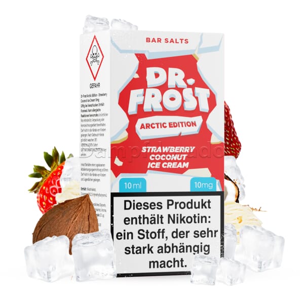 Liquid Strawberry Coconut Ice Cream - Dr. Frost Arctic Edition Nikotinsalz