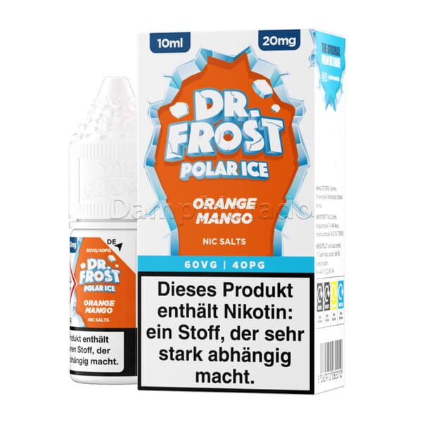 Liquid Orange Mango Ice - Dr. Frost Nikotinsalz