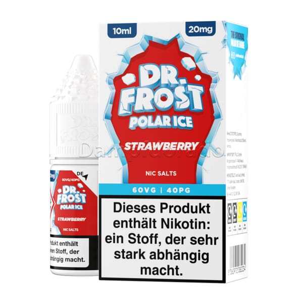 Liquid Strawberry Ice - Dr. Frost Nikotinsalz