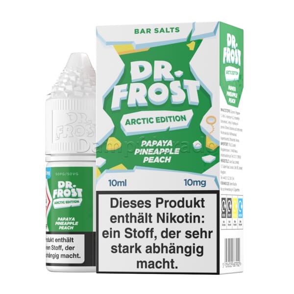 Liquid Papaya Pineapple Peach - Dr. Frost Arctic Edition Nikotinsalz