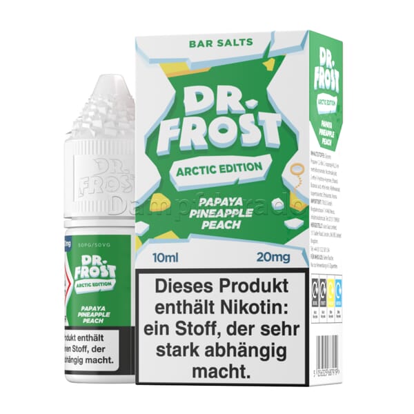 Liquid Papaya Pineapple Peach - Dr. Frost Arctic Edition Nikotinsalz