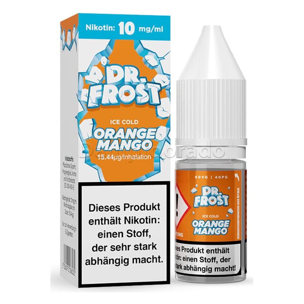 Liquid Orange Mango Ice - Dr. Frost Nikotinsalz