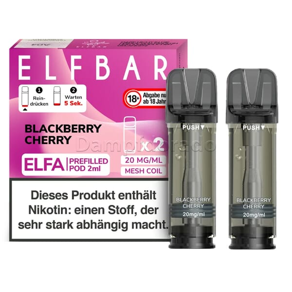 Elf Bar Elfa Pods blackberry cherry | Dampfdorado