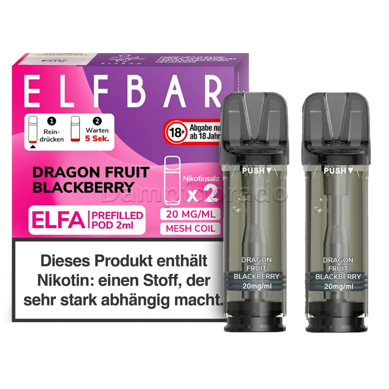 elfbar pods drachenfrucht Elfa
