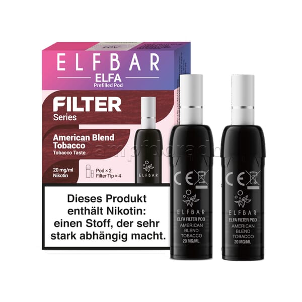 Elf Bar Elfa Pods american blend - Filter Series