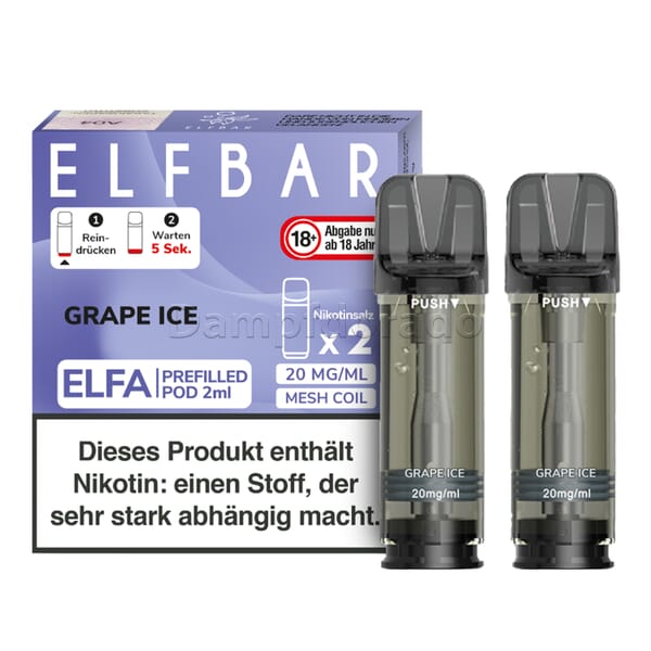 Elf Bar Elfa Pods alle Sorten