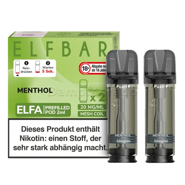Elf Bar Elfa Pods alle Sorten